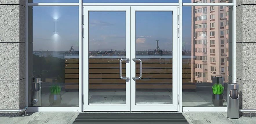 storefront glass repair in Brampton